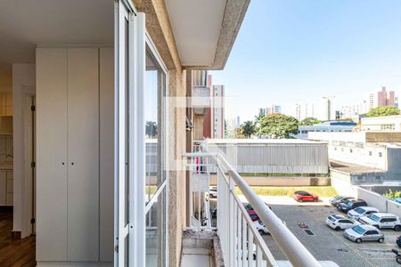 Studio - Varanda de kitnet/studio para alugar com 1 quarto, 27m² em Vila Butantã, São Paulo