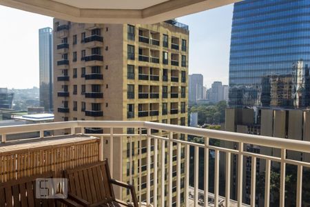 Varanda de apartamento para alugar com 1 quarto, 33m² em Vila Olímpia, São Paulo