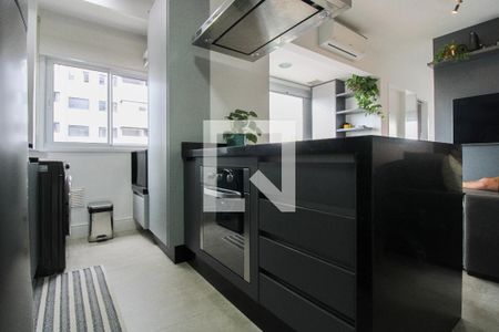 Studio à venda com 40m², 1 quarto e 1 vagaCozinha
