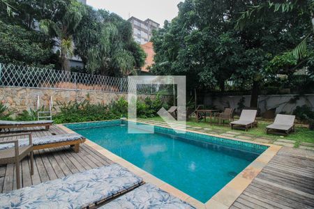 Studio à venda com 40m², 1 quarto e 1 vagaPiscina