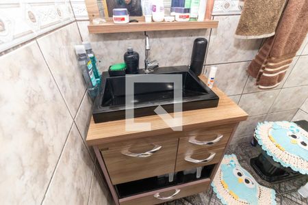 Banheiro da Suíte 1 de casa à venda com 2 quartos, 100m² em Vila Progresso (zona Leste), São Paulo