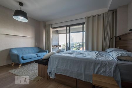 Quarto de kitnet/studio para alugar com 1 quarto, 41m² em Brooklin Paulista, São Paulo