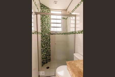 Banheiro de apartamento à venda com 1 quarto, 50m² em República, São Paulo