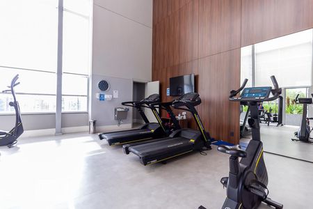 Studio à venda com 46m², 1 quarto e 1 vaga Studio à venda com 46m², 1 quarto e 1 vagaAcademia