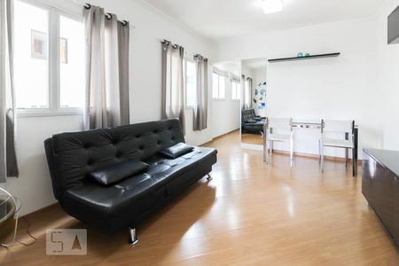 Sala de apartamento para alugar com 1 quarto, 40m² em Vila Olímpia, São Paulo