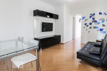 Sala de apartamento para alugar com 1 quarto, 40m² em Vila Olímpia, São Paulo