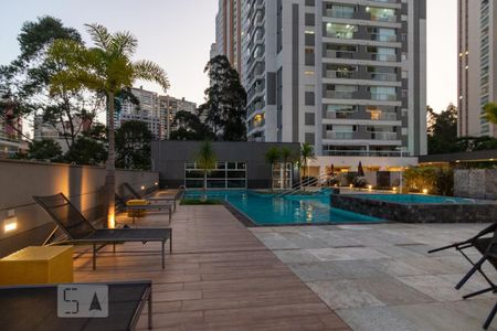 Apartamento para alugar com 39m², 1 quarto e 1 vaga Apartamento para alugar com 39m², 1 quarto e 1 vagaÁrea comum - Piscina