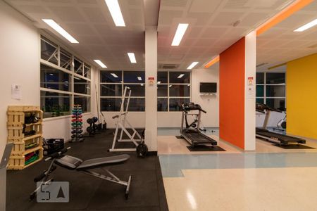 Apartamento para alugar com 39m², 1 quarto e 1 vaga Apartamento para alugar com 39m², 1 quarto e 1 vagaÁrea comum - Academia