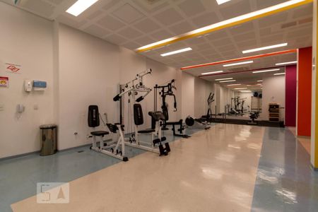 Apartamento para alugar com 39m², 1 quarto e 1 vaga Apartamento para alugar com 39m², 1 quarto e 1 vagaÁrea comum - Academia