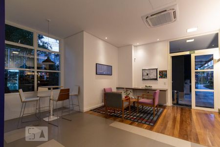 Apartamento para alugar com 39m², 1 quarto e 1 vaga Apartamento para alugar com 39m², 1 quarto e 1 vagaHall