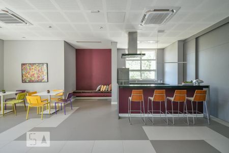 Apartamento para alugar com 39m², 1 quarto e 1 vaga Apartamento para alugar com 39m², 1 quarto e 1 vagaÁrea comum - Salão de festas