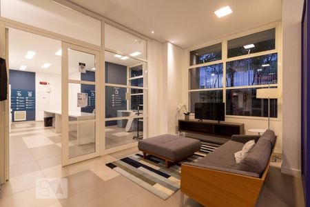 Apartamento para alugar com 39m², 1 quarto e 1 vaga Apartamento para alugar com 39m², 1 quarto e 1 vagaHall