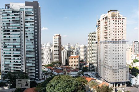 Vista do quarto  de apartamento para alugar com 1 quarto, 34m² em Liberdade, São Paulo
