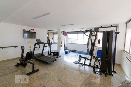 Área comum - Academia de apartamento para alugar com 1 quarto, 35m² em Tijuca, Rio de Janeiro