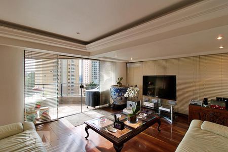 Sala de apartamento à venda com 4 quartos, 300m² em Paraíso do Morumbi, São Paulo