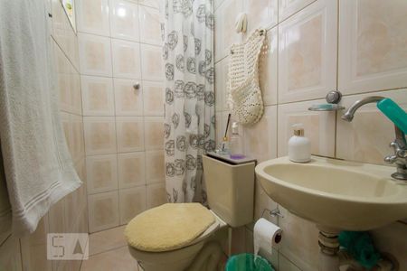 Banheiro da Suíte de casa à venda com 2 quartos, 98m² em Vila Dom Pedro I, São Paulo