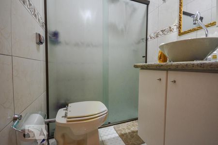 Banheiro da Suite 1 de casa de condomínio à venda com 3 quartos, 118m² em Vila Medeiros, São Paulo