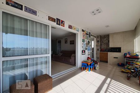 Terraço de apartamento para alugar com 3 quartos, 130m² em Vila Firmiano Pinto, São Paulo