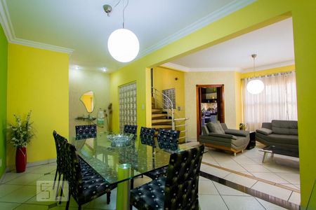 Sala de Jantar de casa à venda com 4 quartos, 348m² em Parque das Nações, Santo André