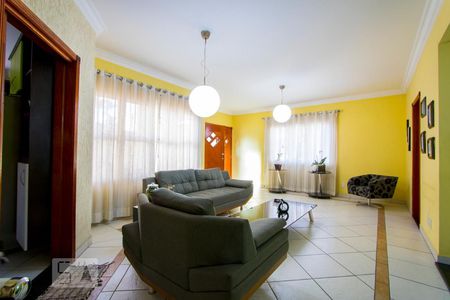 Sala de Estar de casa à venda com 4 quartos, 348m² em Parque das Nações, Santo André
