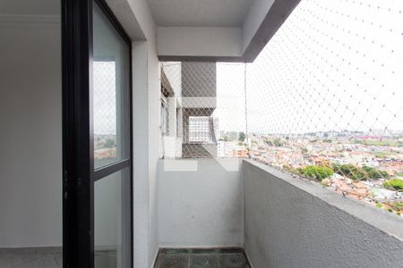 Varanda da Sala de apartamento para alugar com 2 quartos, 56m² em Itaquera, São Paulo