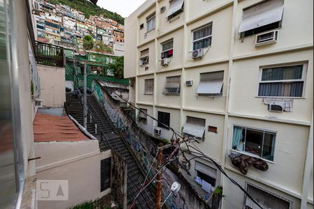 Vista da Sala de apartamento à venda com 1 quarto, 41m² em Copacabana, Rio de Janeiro