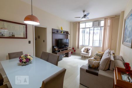 Sala de apartamento à venda com 3 quartos, 98m² em Tijuca, Rio de Janeiro