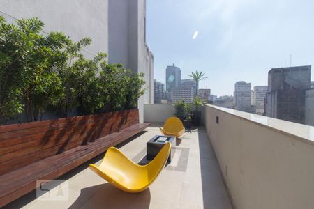 Studio para alugar com 42m², 1 quarto e sem vagaTerraço