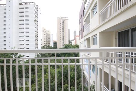 Varanda da Sala de apartamento para alugar com 1 quarto, 39m² em Jardim Ampliação, São Paulo