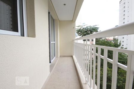 Varanda da Sala de apartamento para alugar com 1 quarto, 39m² em Jardim Ampliação, São Paulo