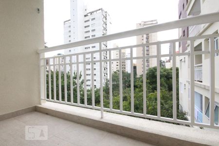 Varanda da Sala de apartamento para alugar com 1 quarto, 39m² em Jardim Ampliação, São Paulo