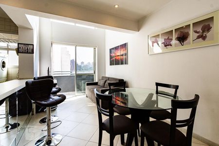 Sala de apartamento à venda com 1 quarto, 55m² em Pinheiros, São Paulo