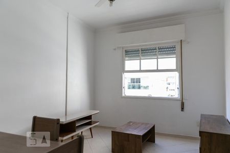 Sala de apartamento para alugar com 1 quarto, 63m² em Ponta da Praia, Santos