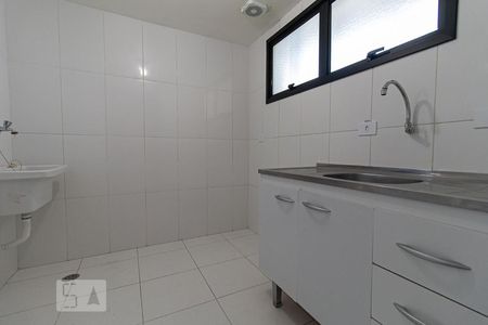 Cozinha de kitnet/studio à venda com 1 quarto, 34m² em Santa Cecília, São Paulo