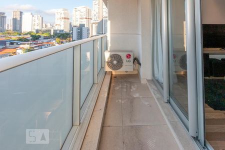 Studio à venda com 33m², 1 quarto e 1 vagaVaranda