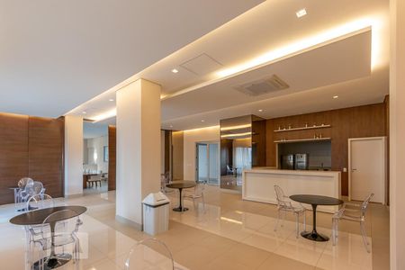 Studio à venda com 33m², 1 quarto e 1 vagaSalão de Festas