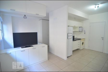 Sala de kitnet/studio para alugar com 1 quarto, 38m² em Marechal Rondon, Canoas