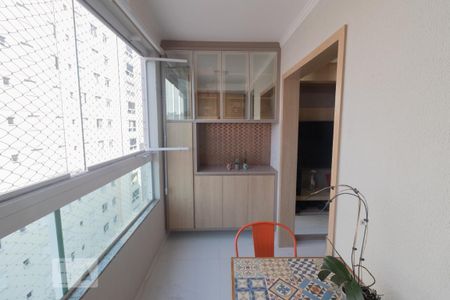 Varanda da Sala de apartamento para alugar com 3 quartos, 67m² em Jardim Íris, São Paulo