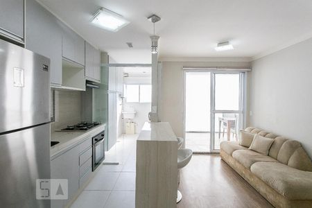 Sala e Cozinha de apartamento à venda com 2 quartos, 60m² em Parque da Vila Prudente, São Paulo
