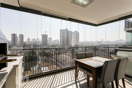 Varanda gourmet de apartamento à venda com 2 quartos, 60m² em Parque da Vila Prudente, São Paulo