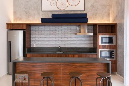 Studio para alugar com 21m², 1 quarto e sem vaga Studio para alugar com 21m², 1 quarto e sem vagaÁrea comum - Salão de Festas