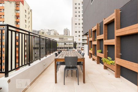 Studio para alugar com 21m², 1 quarto e sem vaga Studio para alugar com 21m², 1 quarto e sem vagaÁrea comum - Solarium