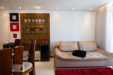 Sala de apartamento à venda com 3 quartos, 85m² em Santa Branca, Belo Horizonte