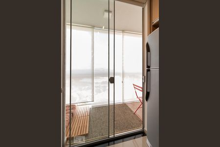 Studio para alugar com 38m², 1 quarto e 1 vagaVaranda