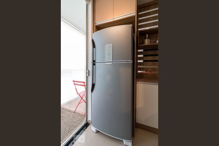 Studio para alugar com 38m², 1 quarto e 1 vagaCozinha - geladeira