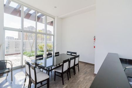 Studio para alugar com 38m², 1 quarto e 1 vagaEspaço gourmet