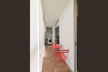 Studio para alugar com 38m², 1 quarto e 1 vagaVaranda