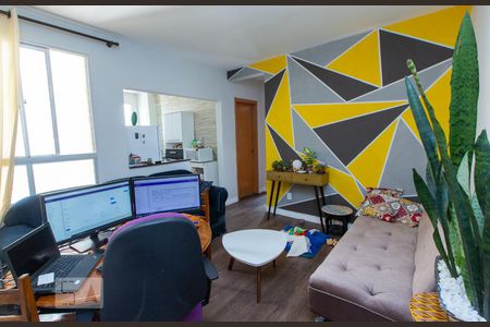 Sala de apartamento para alugar com 2 quartos, 48m² em Jardim América, Sorocaba