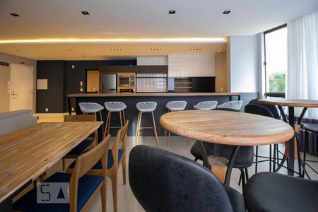 Studio para alugar com 40m², 1 quarto e 1 vagaArea comum - salão de festas