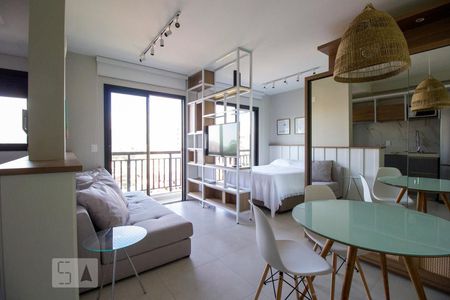 Studio para alugar com 40m², 1 quarto e 1 vagaSala